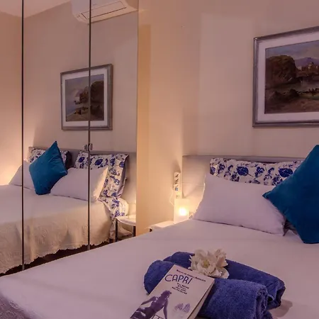 Private Sea View Con Terrazza E Giardino Capri