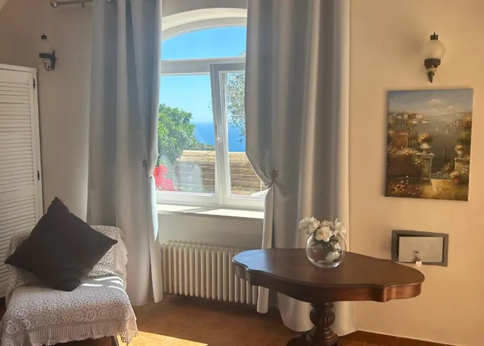 Private Sea View Con Terrazza E Giardino Apartamento *