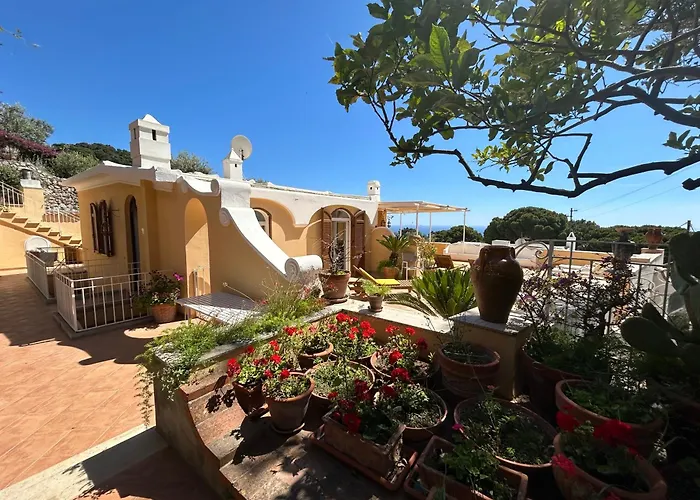 Private Sea View Con Terrazza E Giardino Apartamento Capri