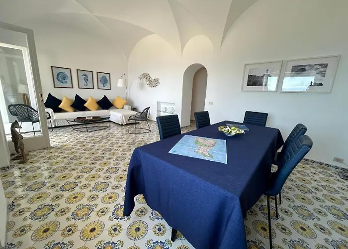Private Sea View Con Terrazza E Giardino Lägenhet Capri